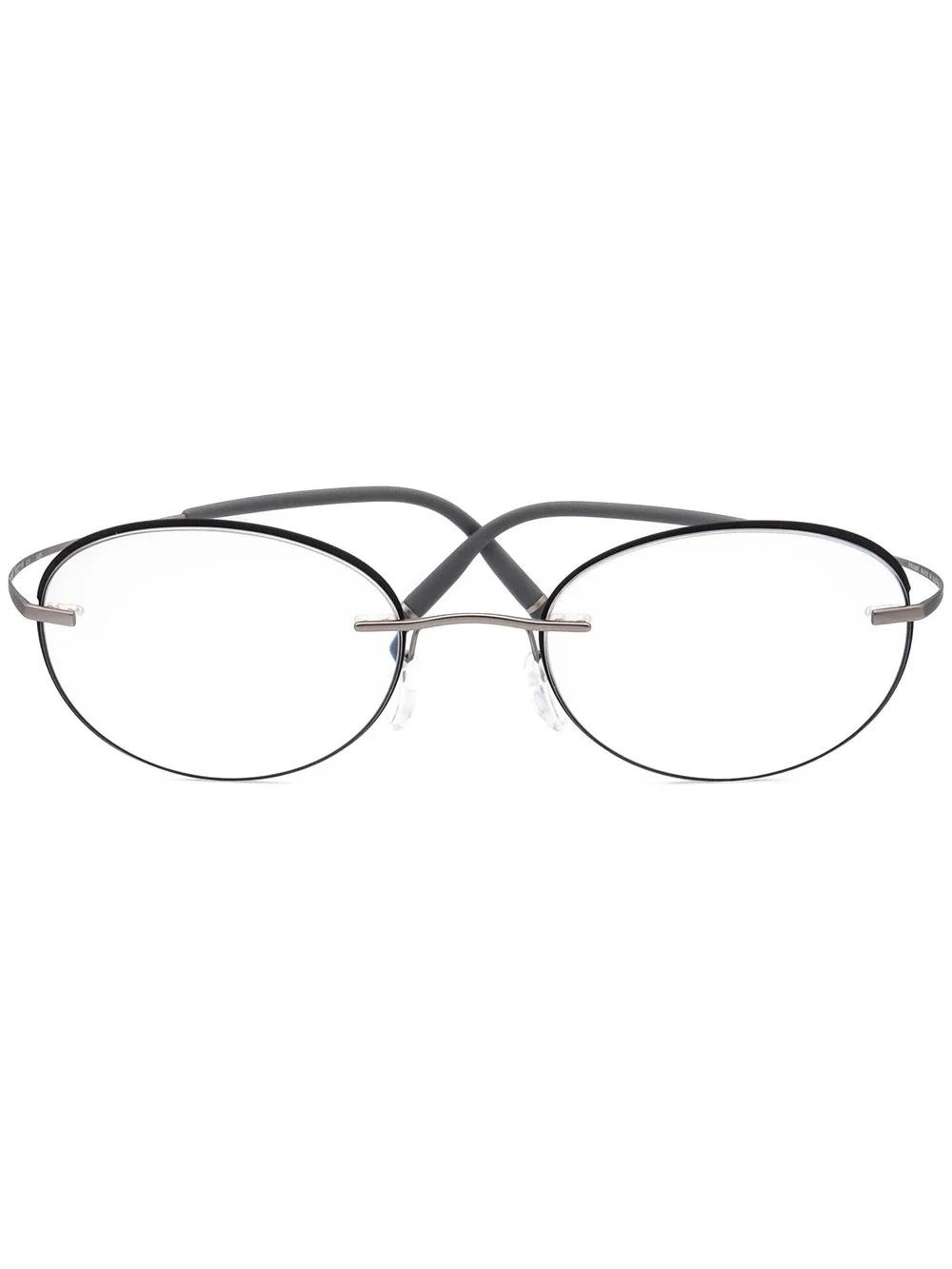 Silhouette 5518 FV 7110 Titan with Accent Rings Eyewear